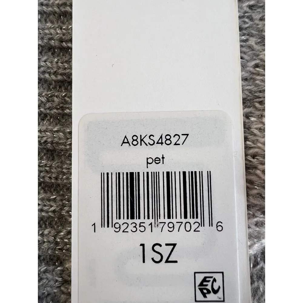 Calvin Klein Pink And Silver Sparkle‎ Scarf Nice Condition Labeled 70